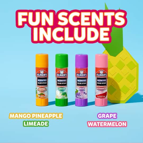Elmer's® Clear Scented Glue Sticks, 4ct.